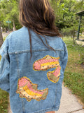 Pastel Trout Denim Levi Jacket